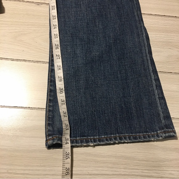 AG Adriano Goldschmied The Angel Faded Black Boot Cut Jeans Womens 32/34 - Picture 6 of 11